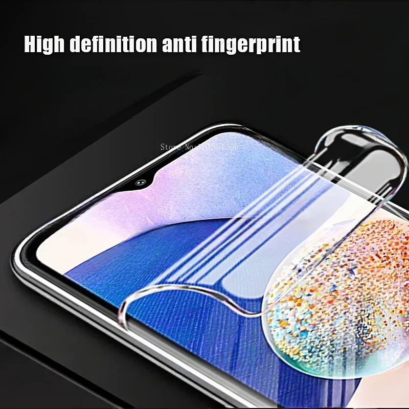 Мягкая Гидрогелевая пленка 4 шт. для Samsung Galaxy A 24 54 34 14 04s 03s 02s 73 53 33 23 13 4G
