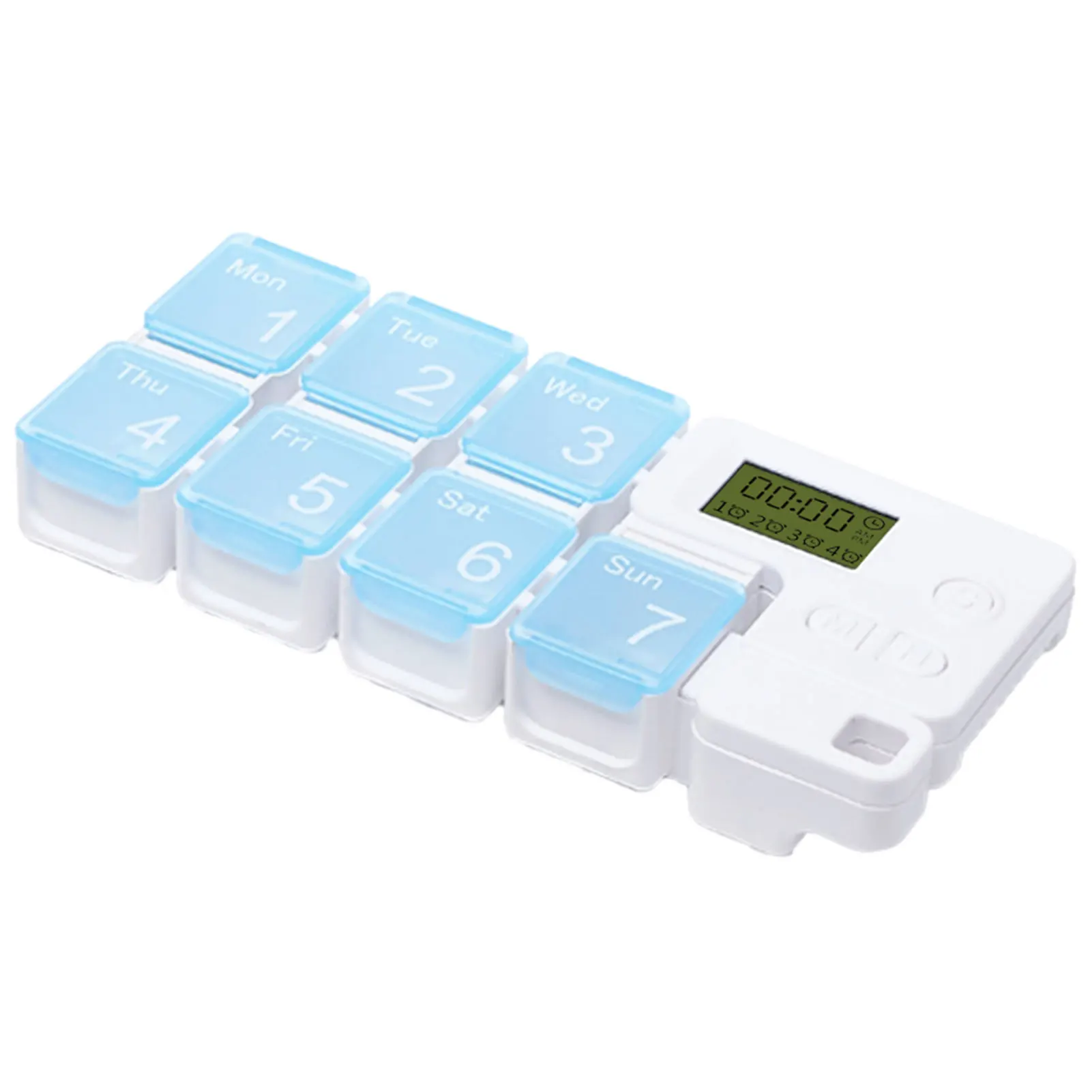 

Органайзер для таблеток на 7 дней с таймером