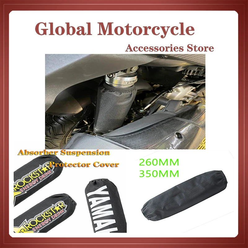 Universal Shock Absorber Suspension Protector Cover For Yamaha Suzuki Honda CRF YZF KFX LTZ Dirt Bike Motorcycle ATV Quad Motor