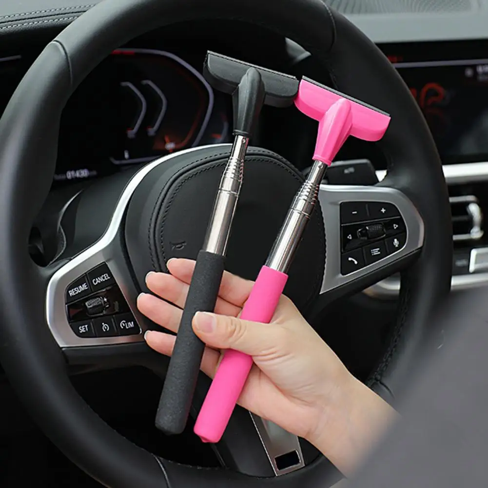 

Functional Long Service Life Easy Operation Stainless Steel Car Rearview Mirror Rain Remover Car Wiper Stain Removal
