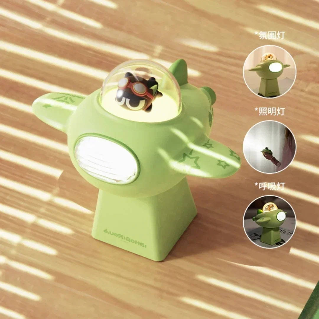 Новый самолёт Luo Xiaohei ночник подарок на день рождения креативное украшение для