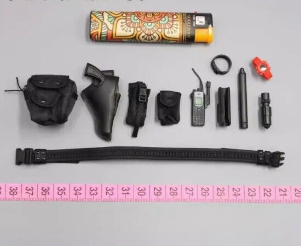 Ремешок в масштабе 1/6 + часы кобура рация сумка модель для 12-дюймовой EOD HK Police