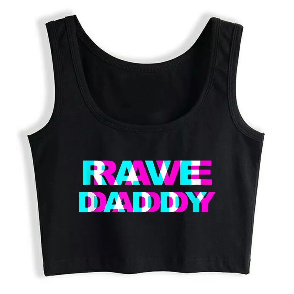Rave Papa EDM музыкальный фестиваль отец Оптическая иллюзия Триппи Топы женские