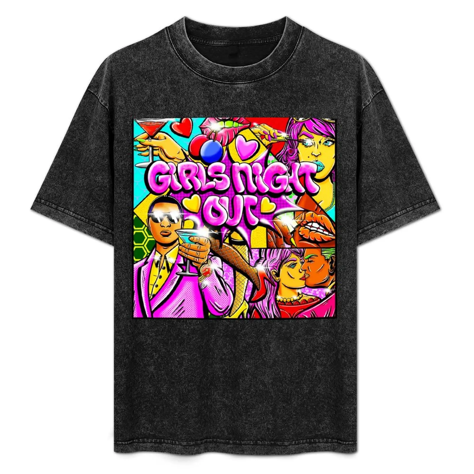 Футболка Night Out Babyface для девочек винтажная одежда на день Святого Валентина милые