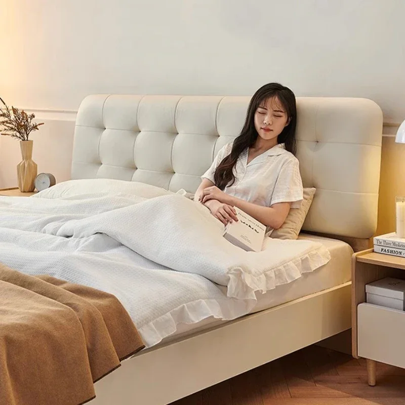 Гламурные скандинавские оправы для кровати современные спальные Роскошные