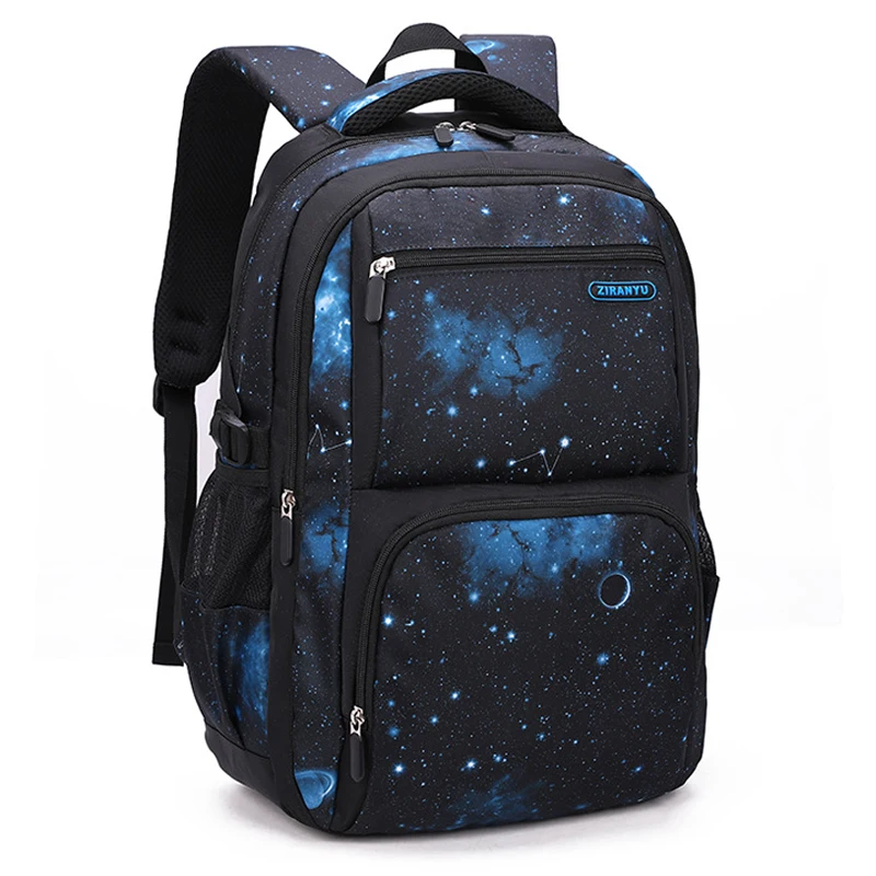 Teenagers Backpacks Boys Fashion Star School Bags for Children Travel Bag Kids Knapsack Primary School Backpack Students Bag