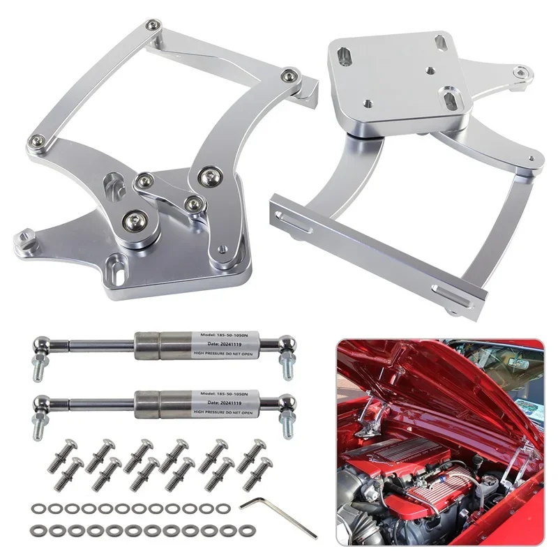 Комплект петель капота с левой и правой стороны пара для Ford Mustang/Comet Falcon Fairlane 1964-1966