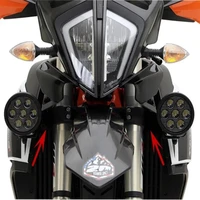 790 aventure motorcycle fog lamp spotlight bracket holder spot light mount kit for 790 adventure r 2019 2020 790adv r rally 2020