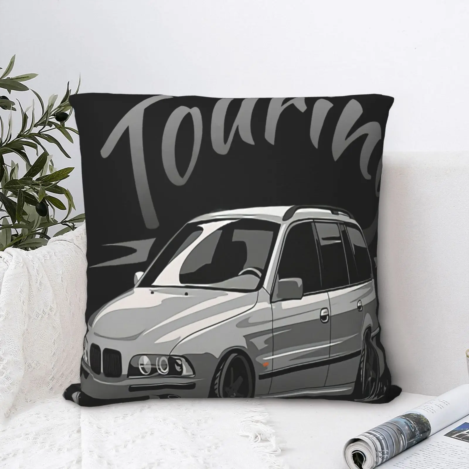 

Glstkrrn E39 Touring 2107, наволочки для подушек, Персонализированные подушки, Декор, домашняя Подушка, наволочки, белые и черные подушки для тела
