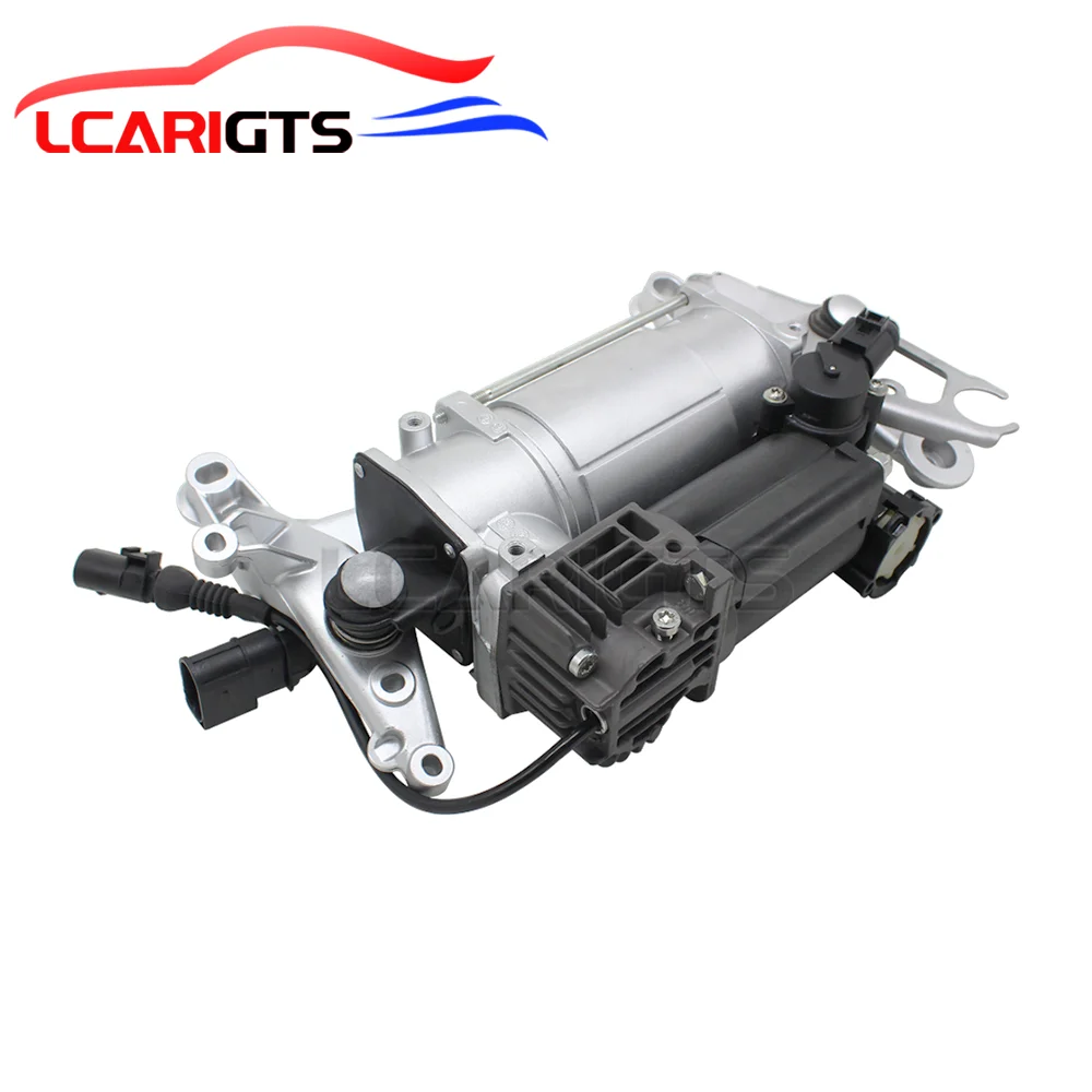 Компрессор воздушной Подвески с кронштейном для Audi Q7 2003-2010 7L8616006 7L8616006A 7L8616006C 7L8616006D 7L8616006F