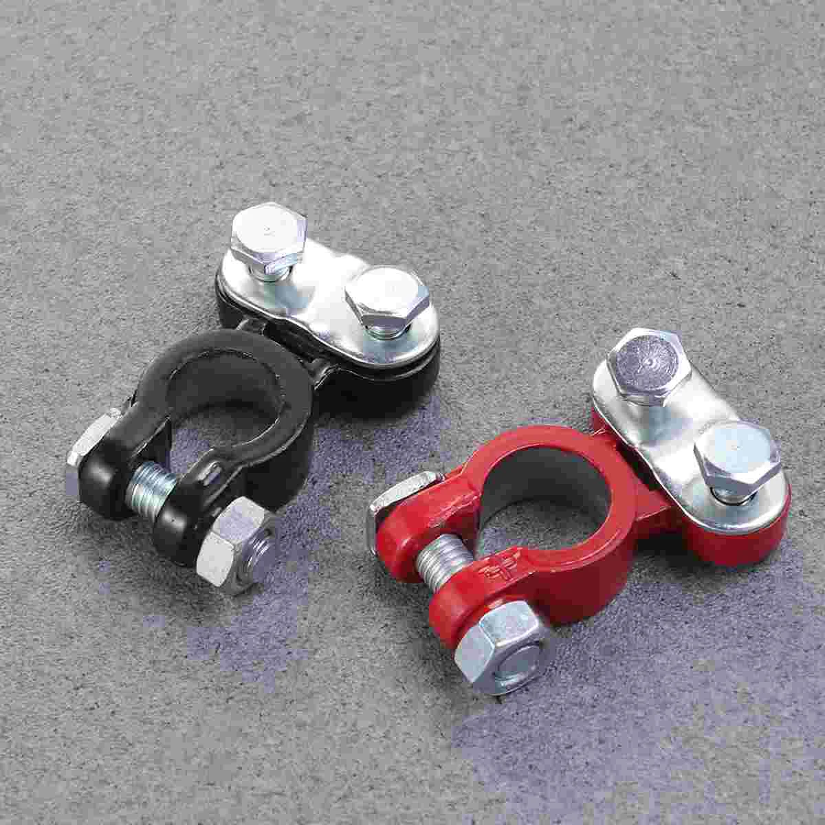 

1 Pair of Professional Cable Terminal Positive Negative Resistant Terminal