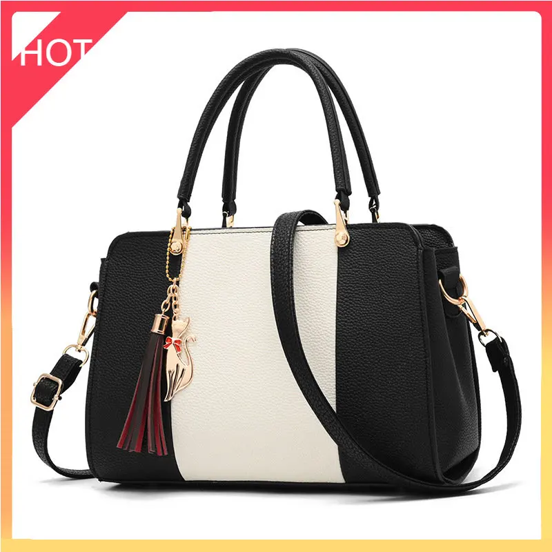 

Женская сумка, новинка 2020, модная сумка, вместительные Сумки из искусственной кожи, сумка на одно плечо, Женская Ручная сумка