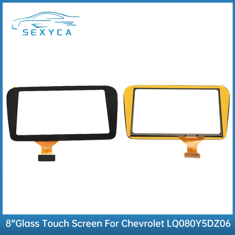 

LQ080Y5DZ06 8 Inch 60"Glass LCD Touch Screen Display Digitizer For Chevrolet Malibu Equinox Mulitmedia Navigation Parts