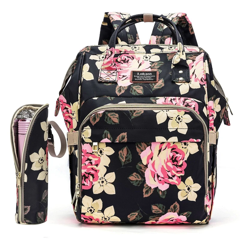 

Fashion Mommy Bag Large Capacity Women Backpack Multifunctional Waterproof Mother And Baby Bag Outdoor Travel Storage Bag