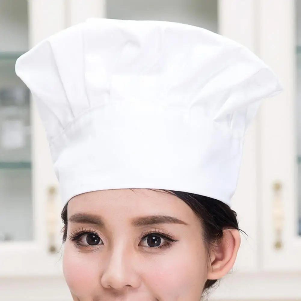 

Lightweight Popular Simple Flat Top Uniform Cap Headwear Waiter Hat Printed for Bakery