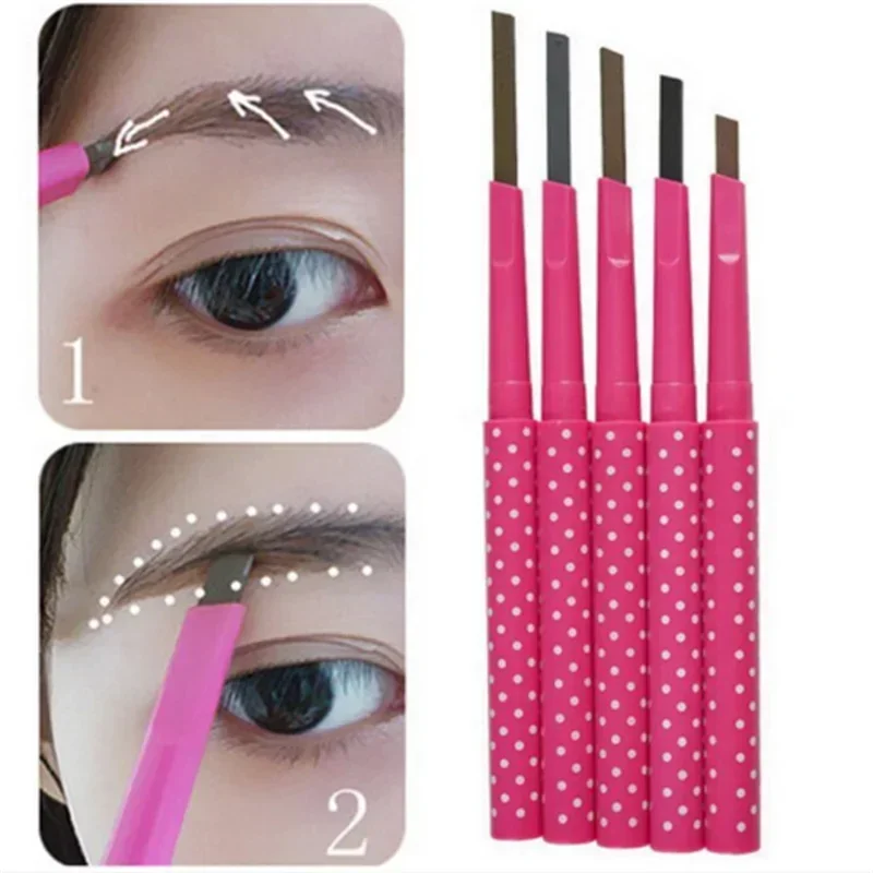 1 шт. популярный женский водостойкий коричневый карандаш для бровей подводка