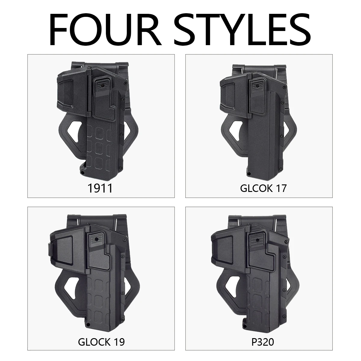 Новая тактическая классика Glock 17 18 19 кобура для пистолета X300 X400 фонарик оружия