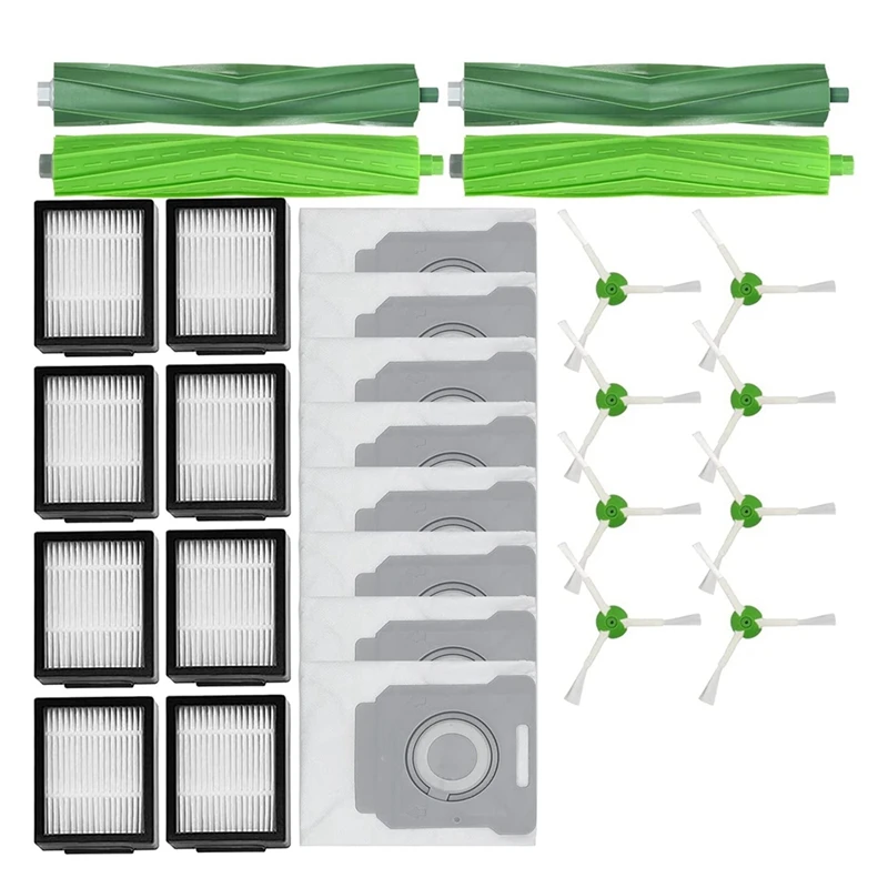 

Сменная роликовая щетка, боковые щетки, фильтры НЕРА, совместимые с Irobot Roomba I7 I7 + I3 E5, аксессуары для пылесоса