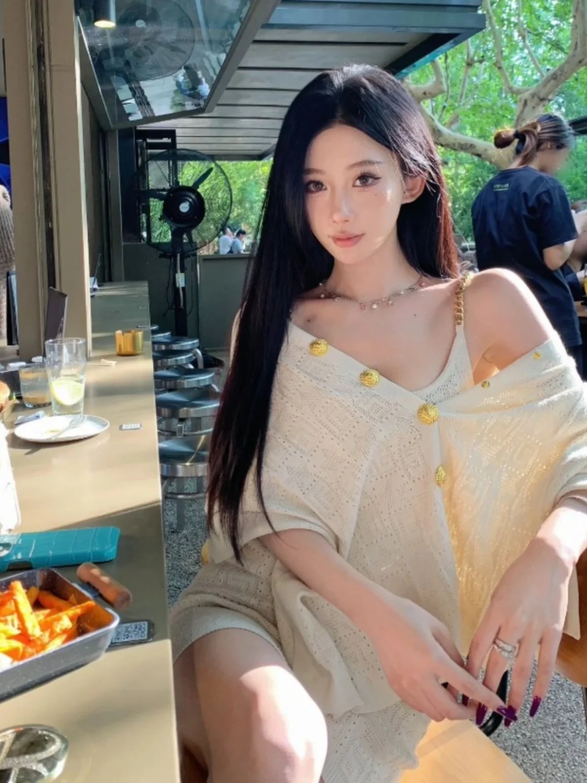 Высококачественный уникальный шикарный вязаный плащ верхняя одежда платье на