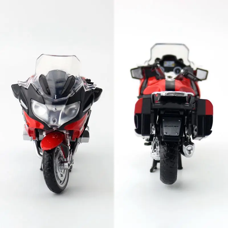 

Модель мотоцикла в масштабе 1:18 R1250 RT, уличный супер-мотоцикл, игрушка для мальчиков, литой под давлением, подарок, детская серия мотоциклов, г...