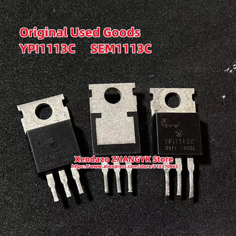 

Original 10pcs/lot YPI1113C SEM1113C 130A 110V Field Effect Tube Electric Vehicle Controller
