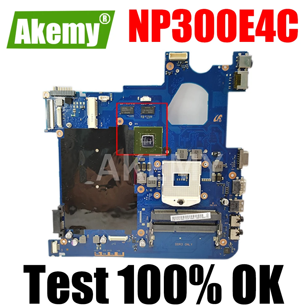 

Материнская плата Akemy для ноутбука SAMSUNG NP300E4C, BA41-01974A PGA989 DDR3, материнская плата ноутбука