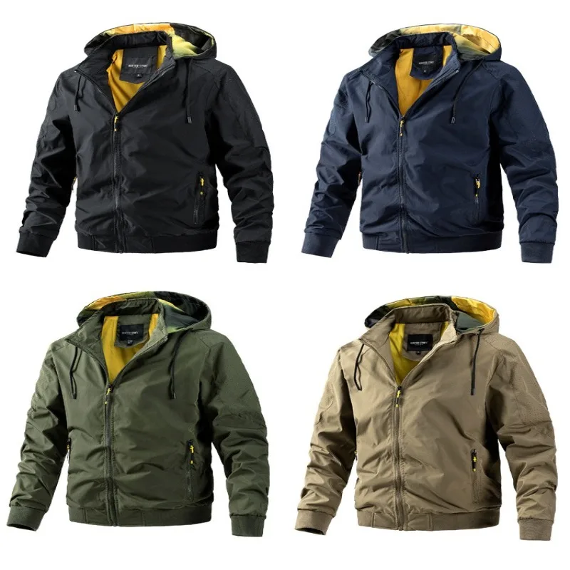 

Jacket Slim casual version of the hooded coat
