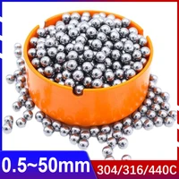 dia 0 5mm50mm 304316440c stainless steel smooth solid ball high precision bearings roller beads ball slingshot ammo marbles