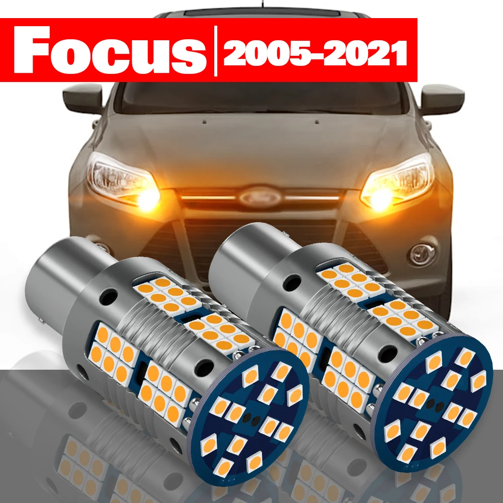 

For Ford Focus 2 3 4 2005-2021 Accessories 2pcs LED Turn Signal Light 2008 2009 2010 2011 2012 2013 2014 2015 2016 2017 2018