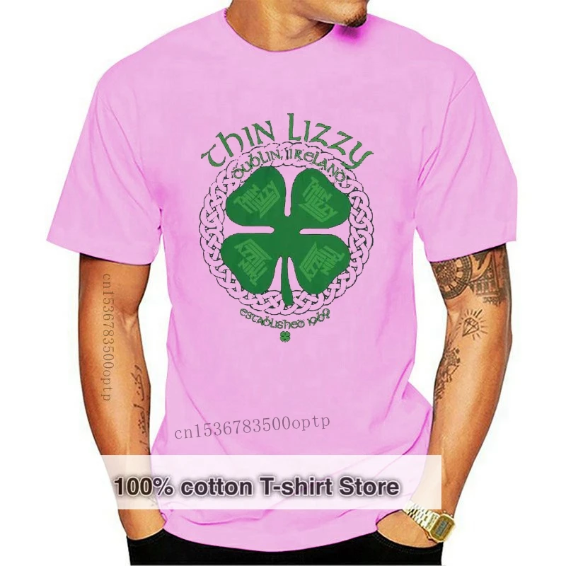 

Thin Lizzy Four-Leaf Clover T-Shirt S-M-L-XL-2XL New Official Hi