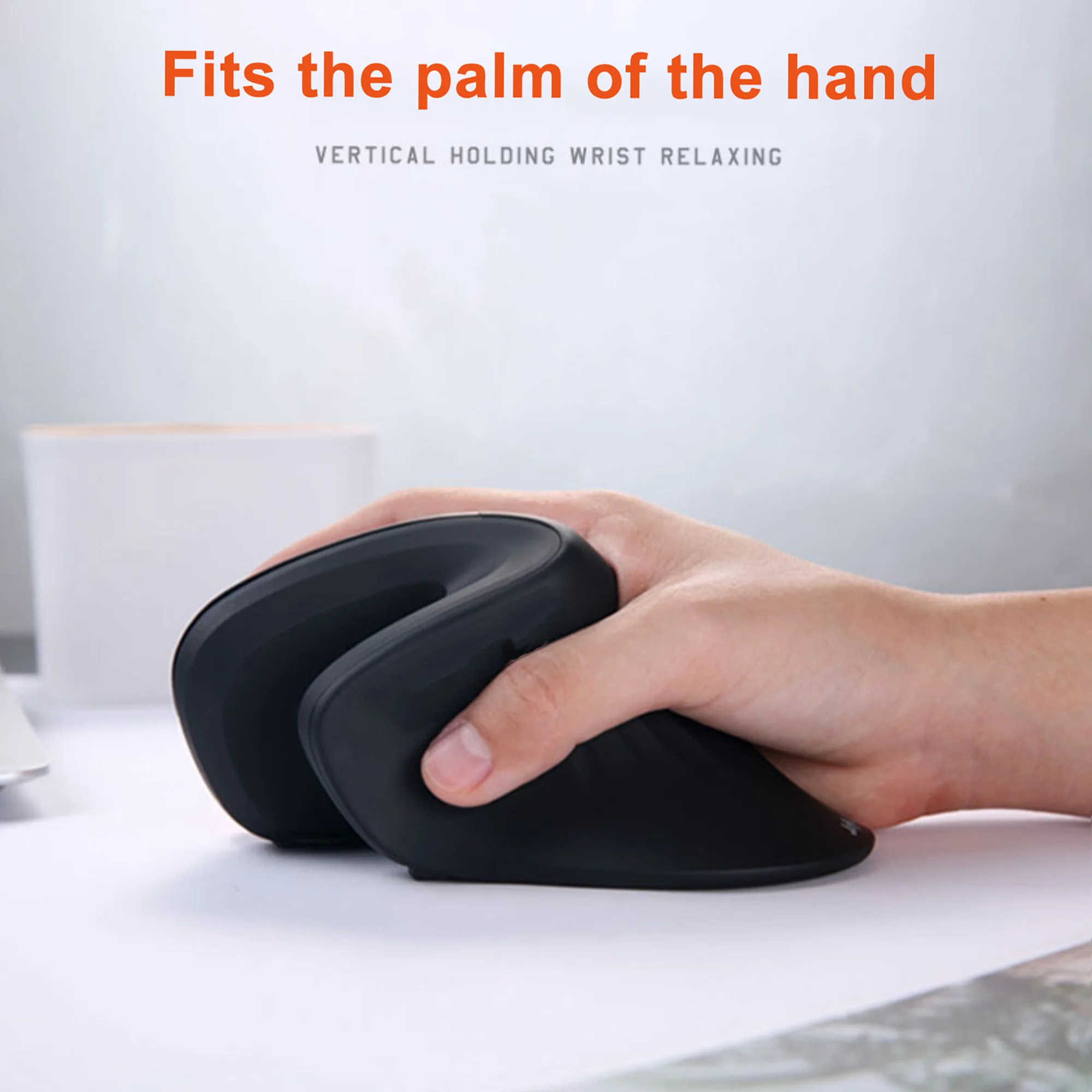 Вертикальная Беспроводная оптическая игровая мышь CHYI USB 2 4G удобная эргономичная