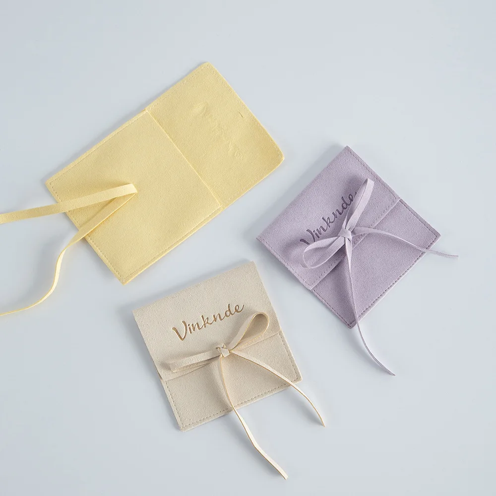 

Imitation leather flannelette Bags For Selection Fit For Wedding Gift Candy Small Pouch Eyelashes Makeup Drawstring Sachet