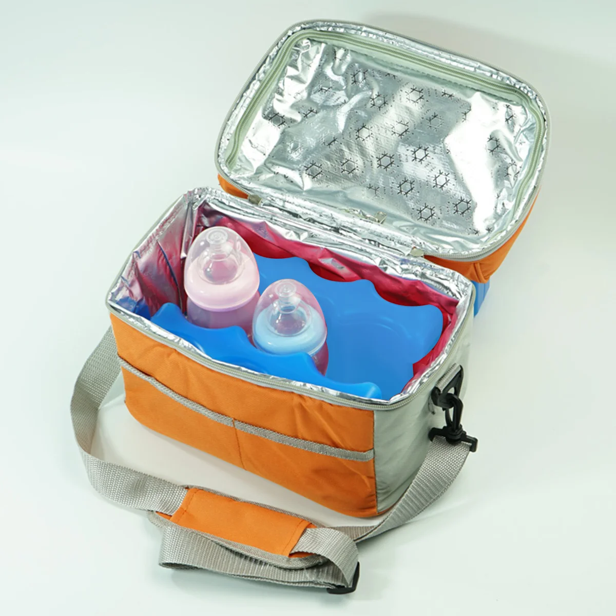 

Baby Bottle Cooler Ice Pack Plastic Containers Breastmilk Storage Board Food Lunch Boxes