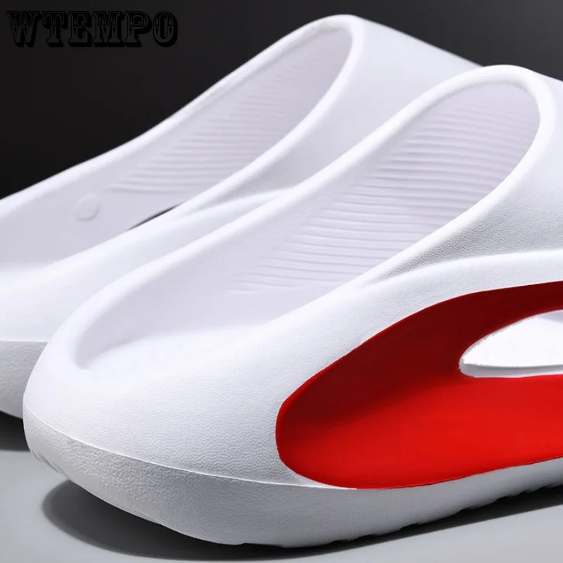 WTEMPO Summer Slippers Thick Unisex Slippers Non-slip Flip Flops Woman Sandals Sole Men EVA Indoor Slides Wholesale Dropshipping