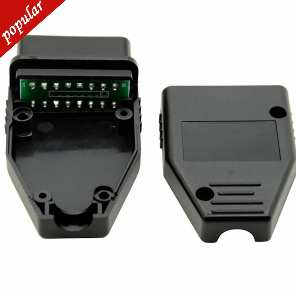 10 шт./лот OBD2 OBDII EOBD JOBD ODB ODB2 ODBII EOBD2 OBD11 ODB11 j1920 Штекерный адаптер WiringOBD2 16-контактный разъем