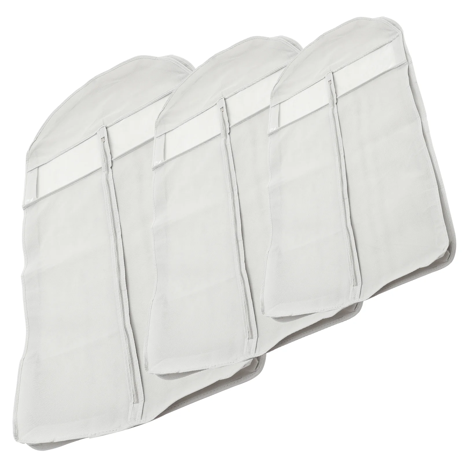 

Bag Garment Bagsstorage Cover Clothes Suit Hanging Clothing Clear Travel Cleaning Dry Luggage Zippered Laundry Carrier Mens