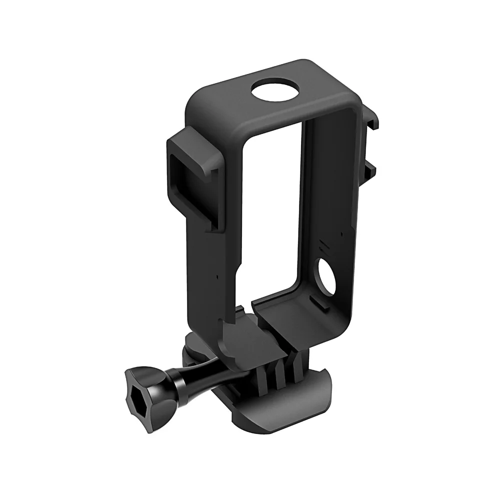 

For DJI Action 2 Protective Frame Cover Case Plastic Border Mount Camera Cover Housing Shell with Cold Shoe for DJI Action 2