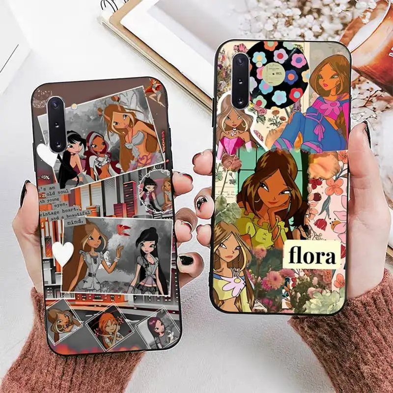 

W-Winxs C-Clubs G-Girl Phone Case For Samsung Note 8 9 10 20 pro plus lite M 10 11 20 30 21 31 51 A 21 22 42 02 03