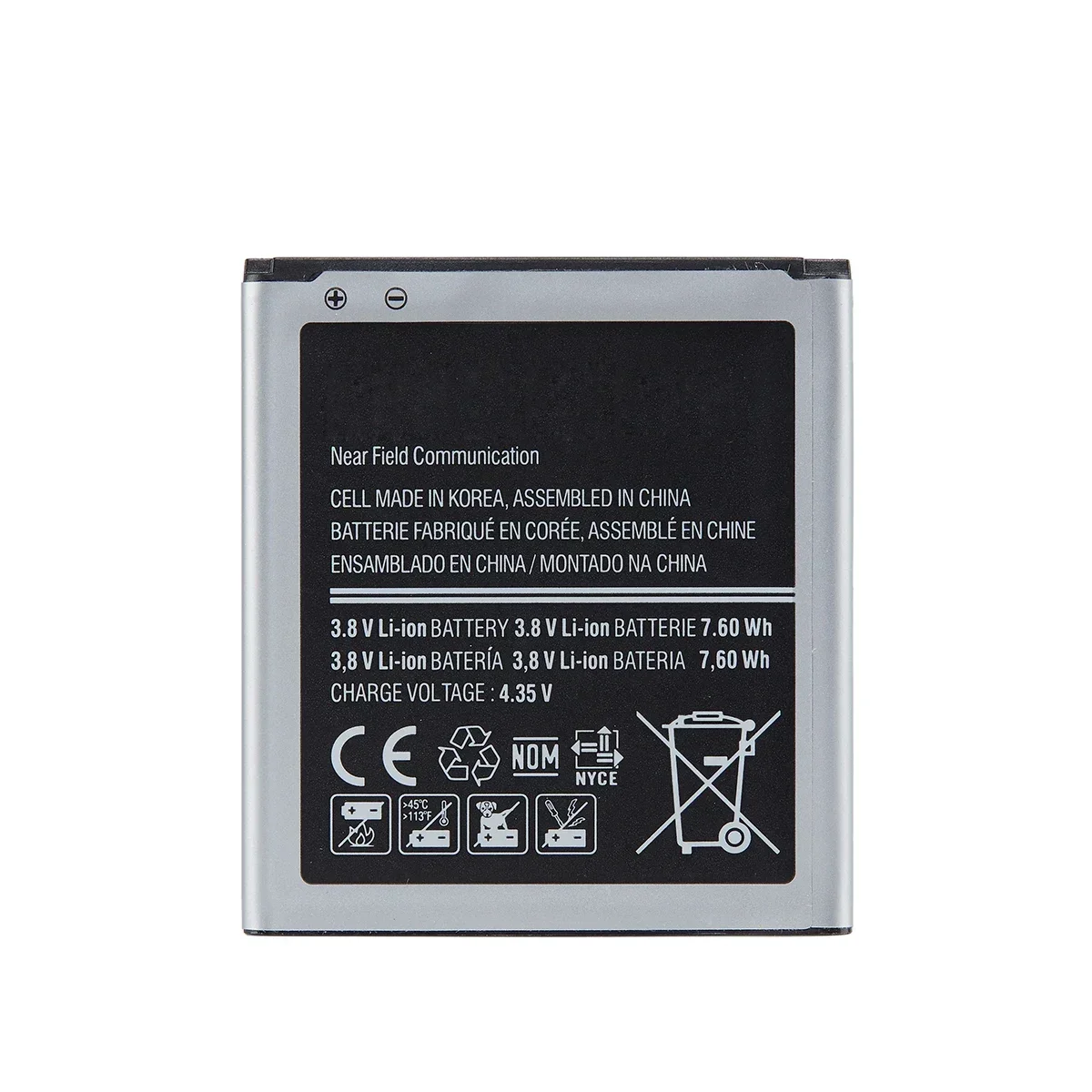 Совершенно новый аккумулятор EB-BG355BBE 2000 мАч для Samsung Galaxy Core 2 G355H G3558 G3556D G355 G3559 SM-G3556D