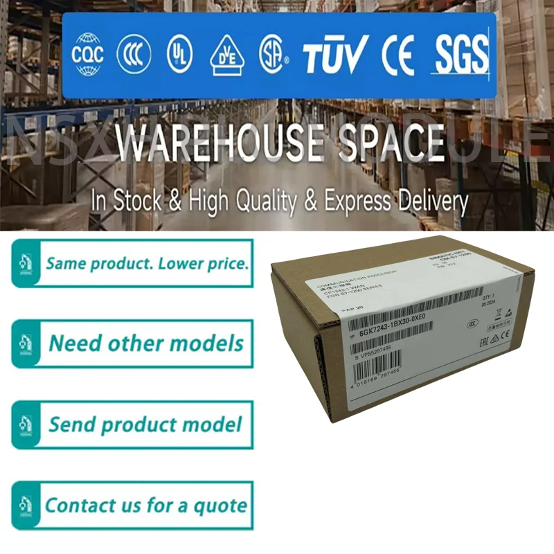 

Совершенно новый оригинальный 6GK7243-1BX30-0XE0 6GK7 243-1BX30-0XE0 6GK72431BX300XE0 CP