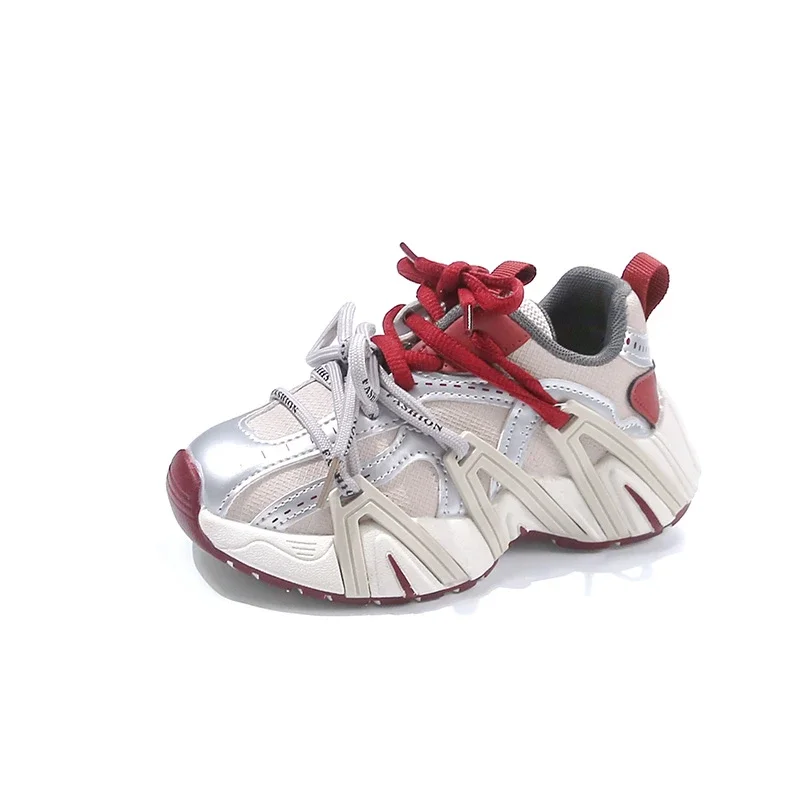 Весенне-осенние детские кроссовки для мальчиков универсальная повседневная