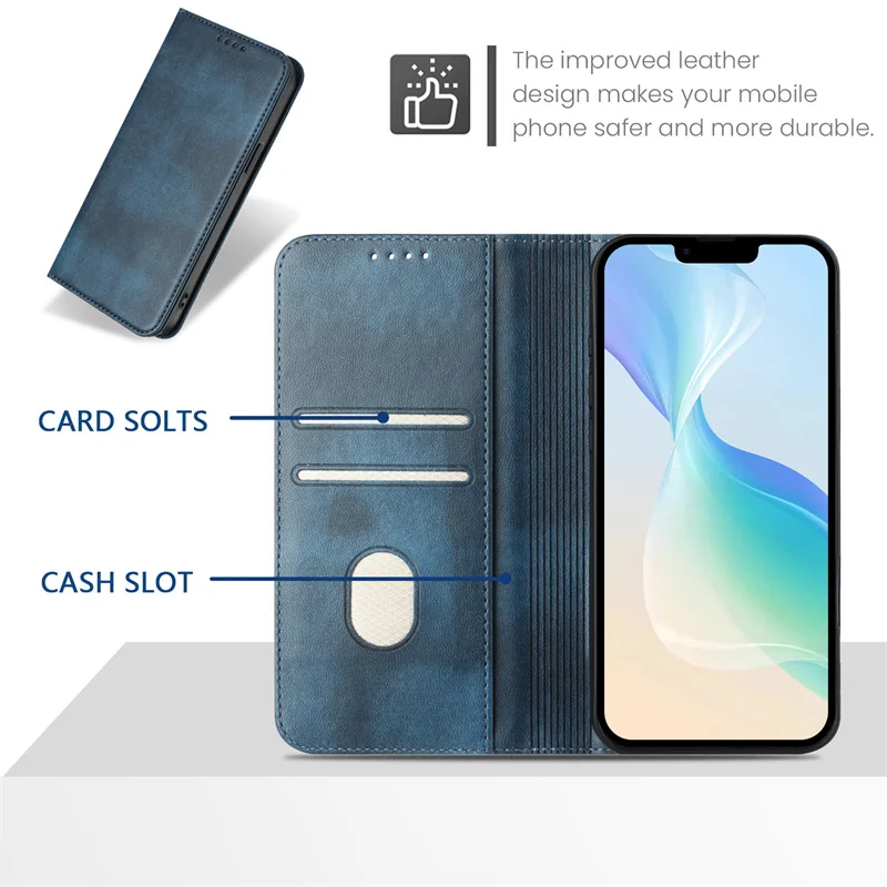 Магнитный чехол Fundas Realme 1515T15Pro для Realme 15 Pro, кожаный чехол-бумажник Capa для Realme 15T 15 Pro, задняя крышка телефона Coque (art.: 3920d2a2f3ffd) - 3920d2a2f3ffd