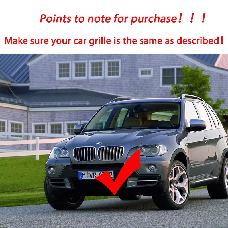 Высококачественная Глянцевая Передняя Сетчатая Решетка Из АБС-пластика M-цвета