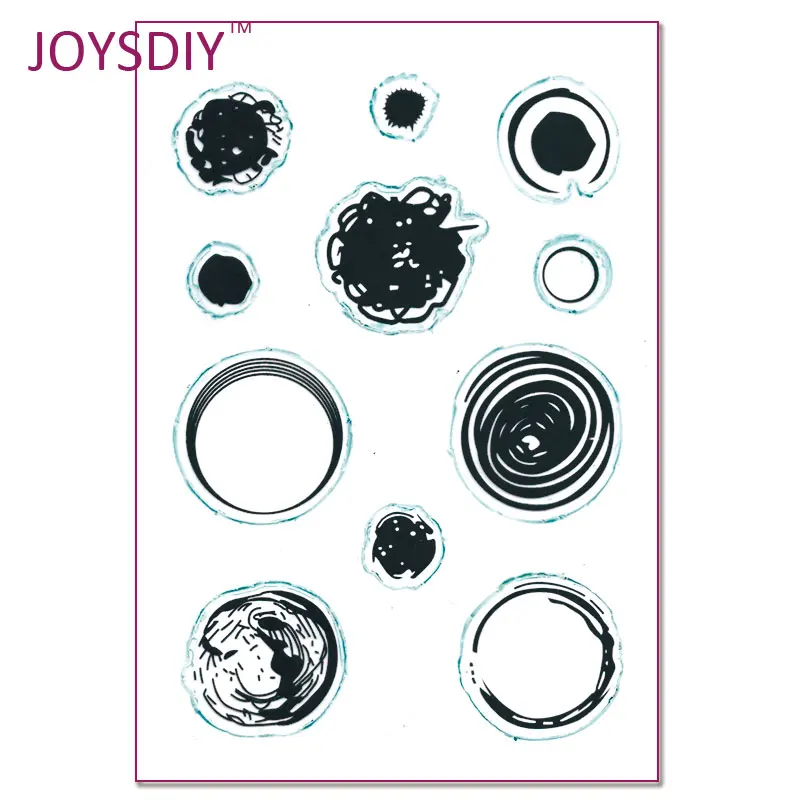 Различные круглые пузырьки, фотокарточки для самостоятельной сборки, фотографические карточки, Искусственная резина, прозрачный штамп 11,0*16,0 см