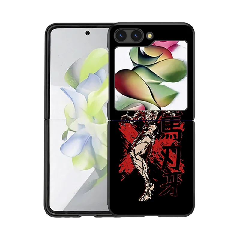 Жесткие чехлы для телефонов Мультяшные Чехлы Hanma чехол Samsung ZFlip6 5G Galaxy Z Flip5 Flip4 Flip3