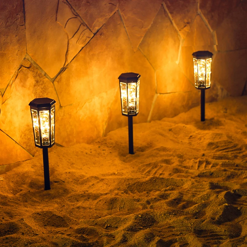 

Solar LED Lawn Light Outdoor Waterproof Garden Decoration Lamp for Pavilion Yard Landscape Buried Lamps Garden Lawn Lights