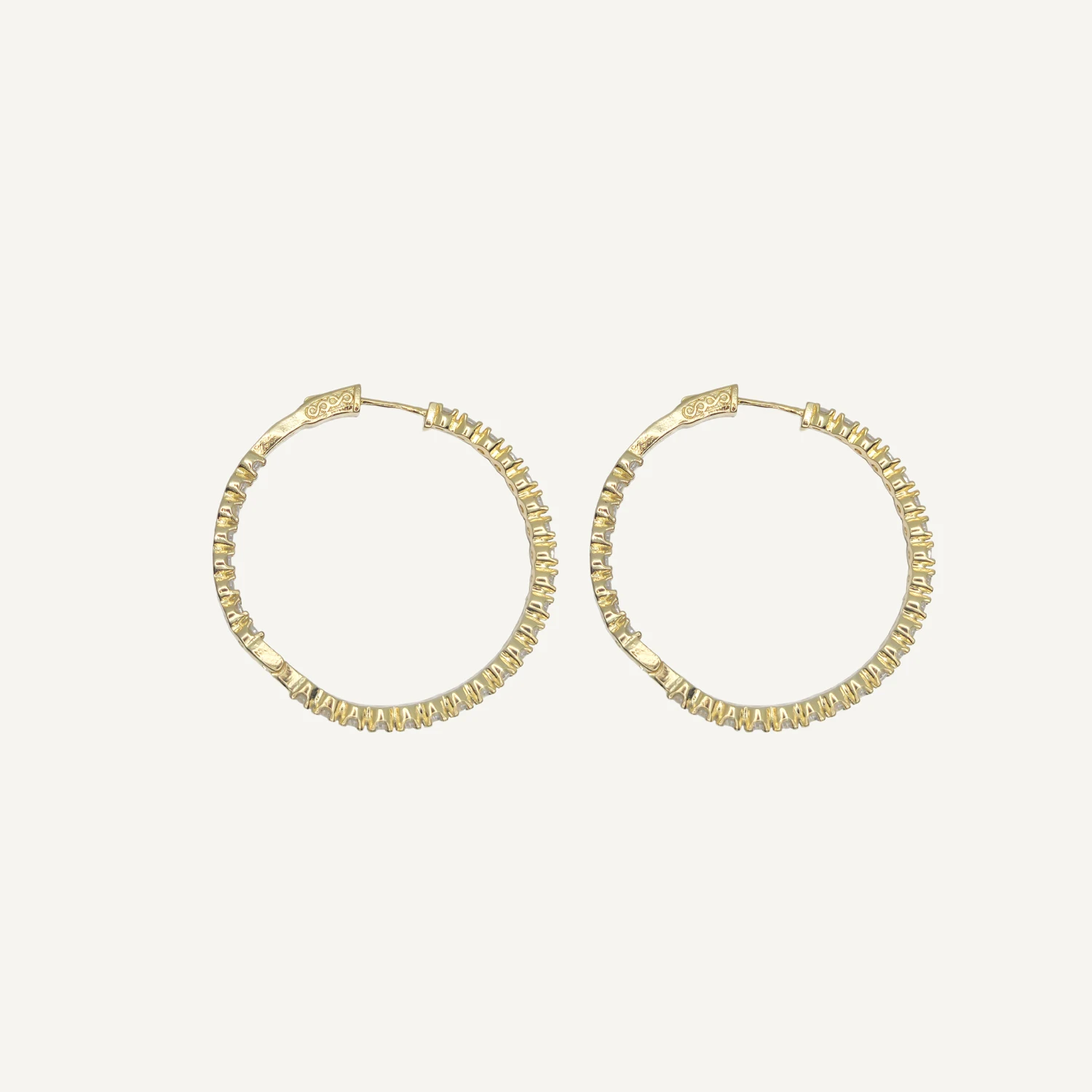 

HESHI Gold Big Hoop Earrings for Women Simplicity Fashion Wedding Banquet Gift New In