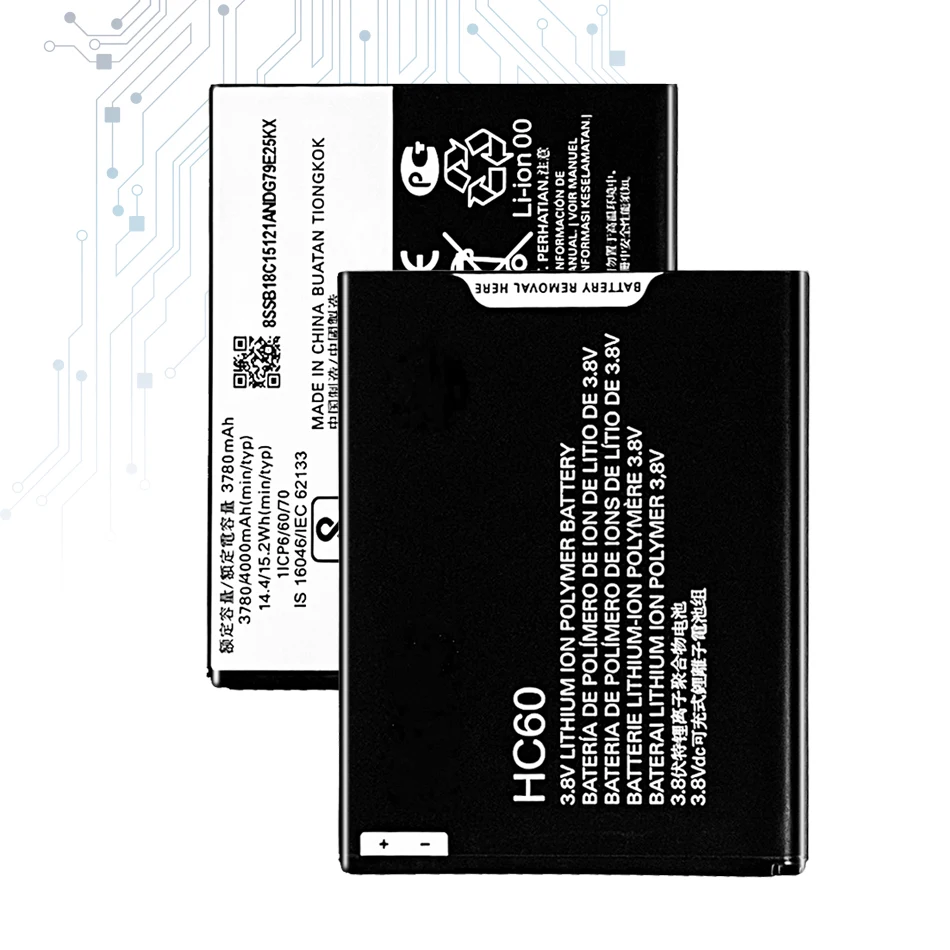 

4000mAh Replacement Battery For Motorola Moto C Plus, Moto C Plus Dual SIM, XT1723, XT1724, XT1725 Mobile Phone