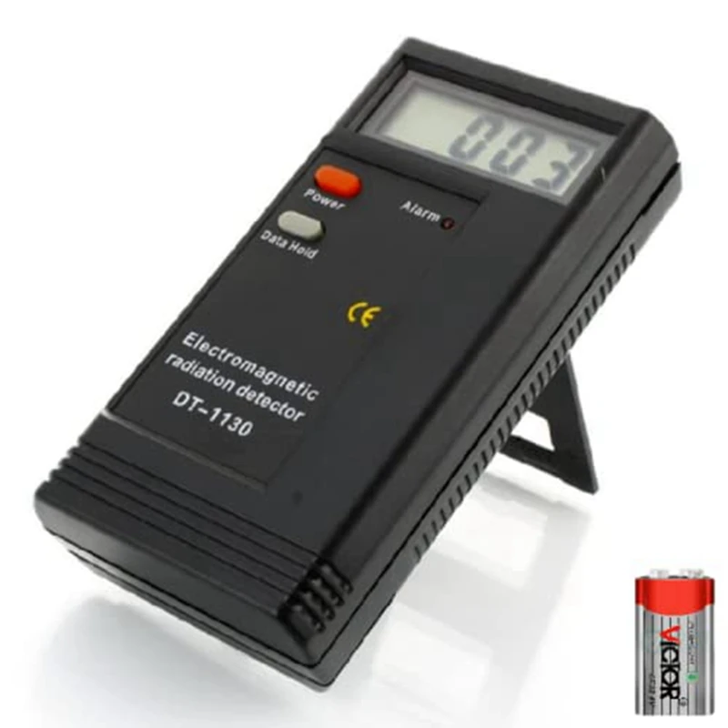 

TOP EMF Meter Hand-Held LED Digital Electromagnetic Field Basic Radiation Detector, EMF Reader Checker, Included Battery