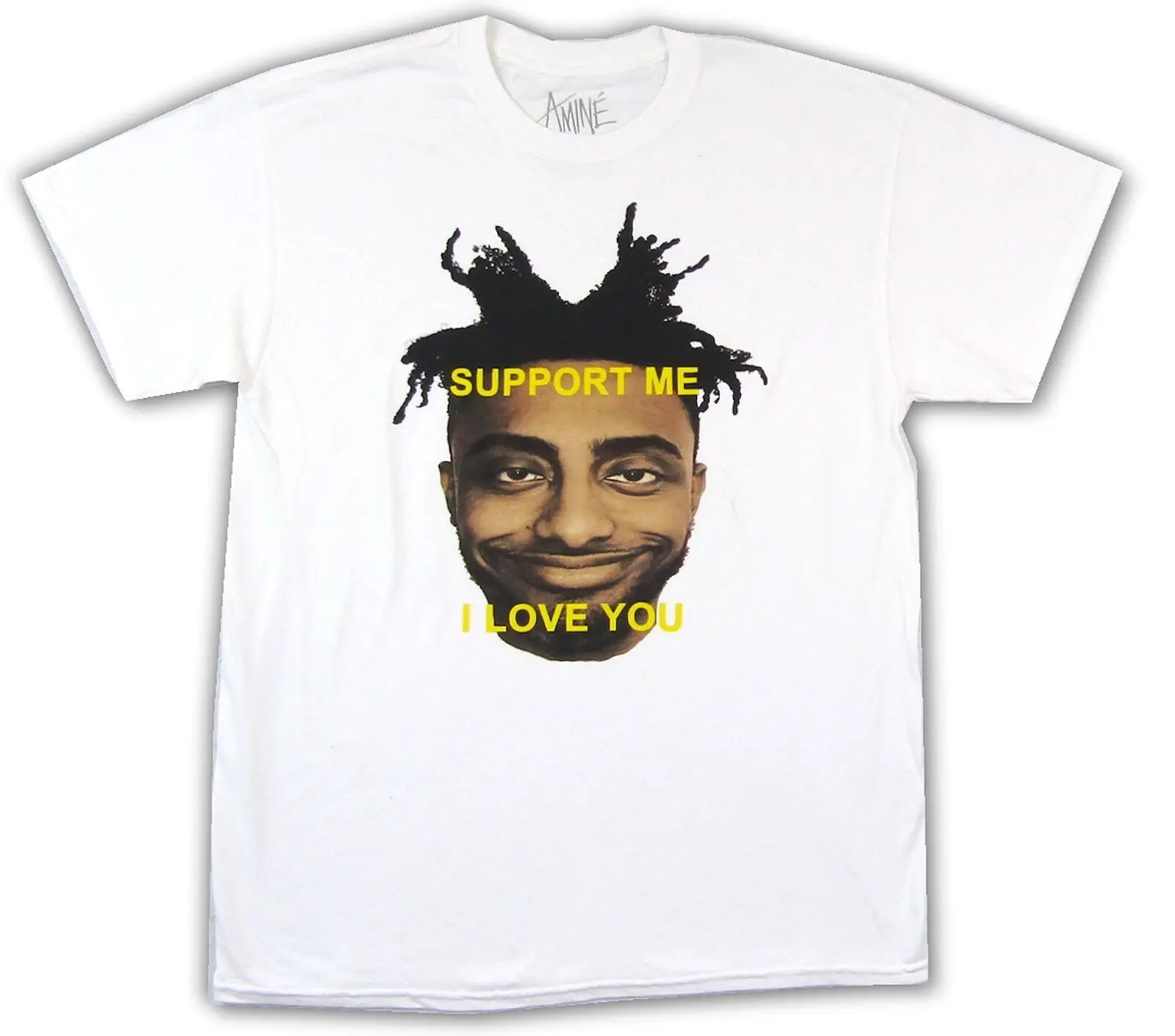 

Amine Motivation Support Me I Love You White T Shirt New Merch